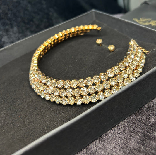 Gold Diamond set